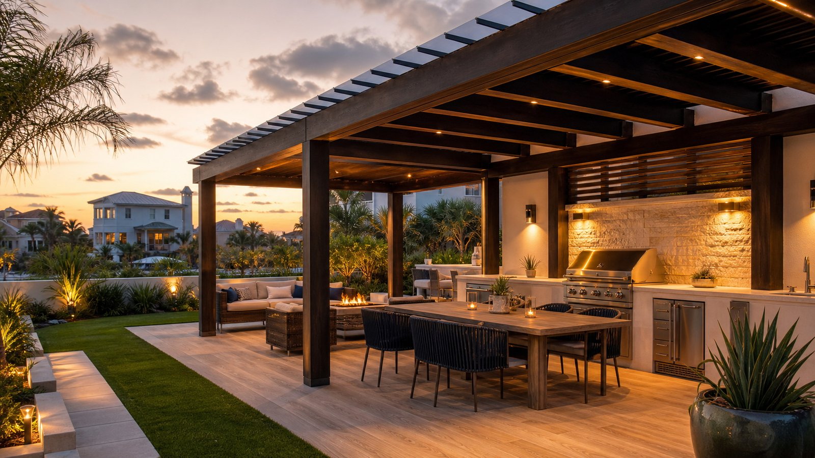 Backyard upgrade placeholder in Pace Florida